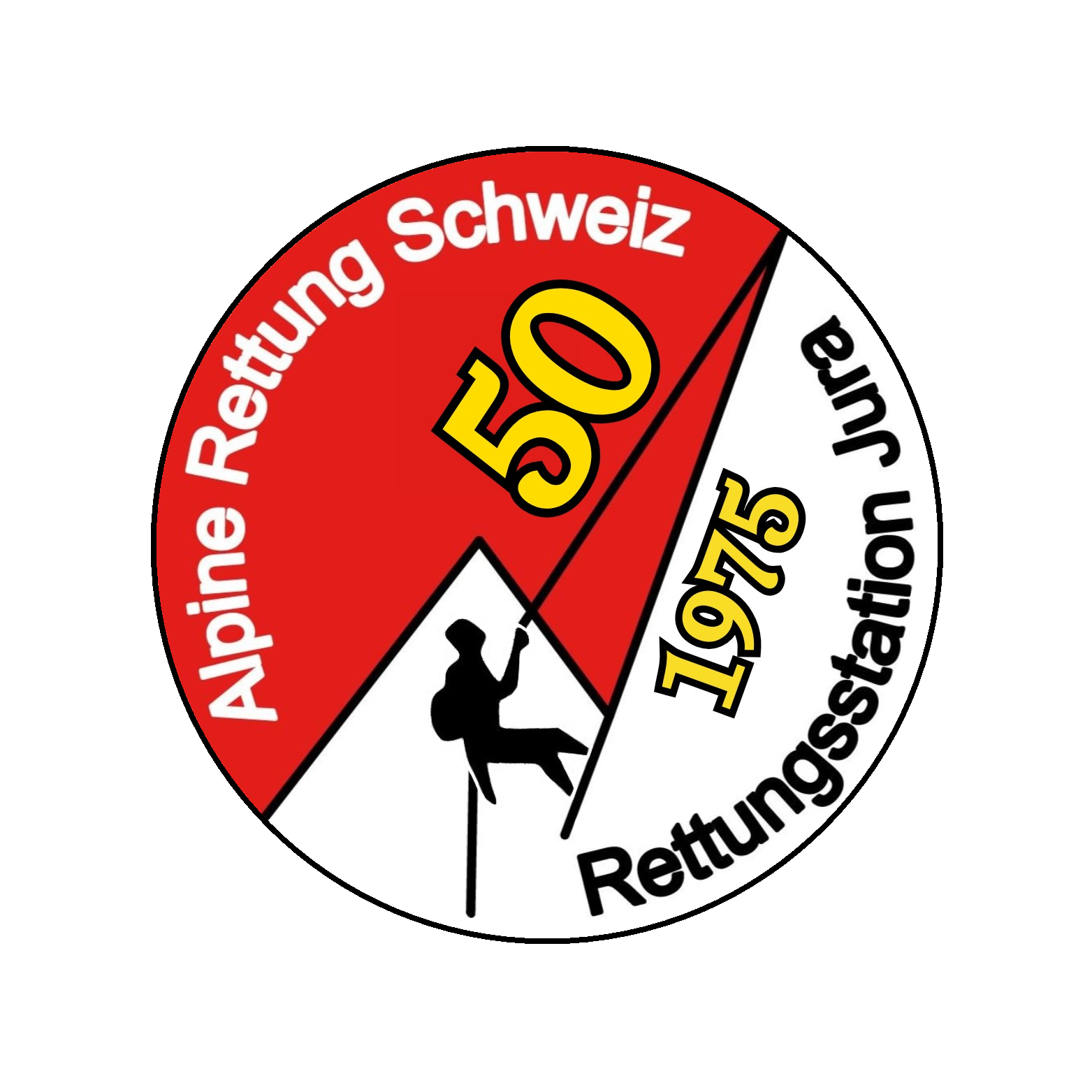 Logo Alpine Rettung Schweiz, Rettungsstation Jura